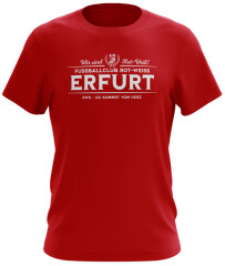 FC RWE-Shirt Wir sind Rot-Wei&szlig; (rot)